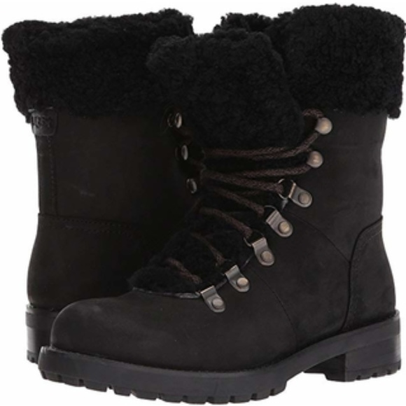 fraser genuine shearling lined boot